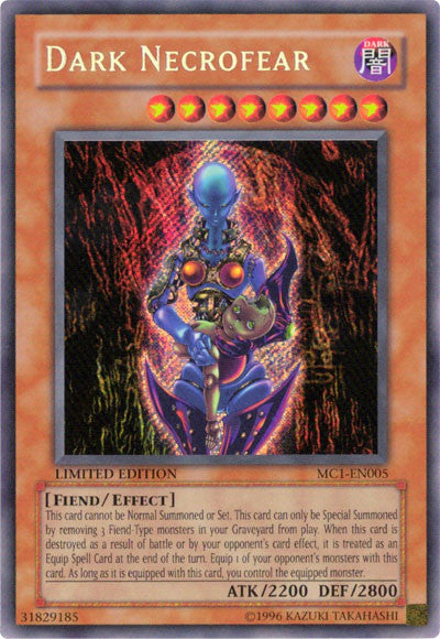 Dark Necrofear [MC1-EN005] Secret Rare | Dragon's Lair Comics and Fantasy Houston TX