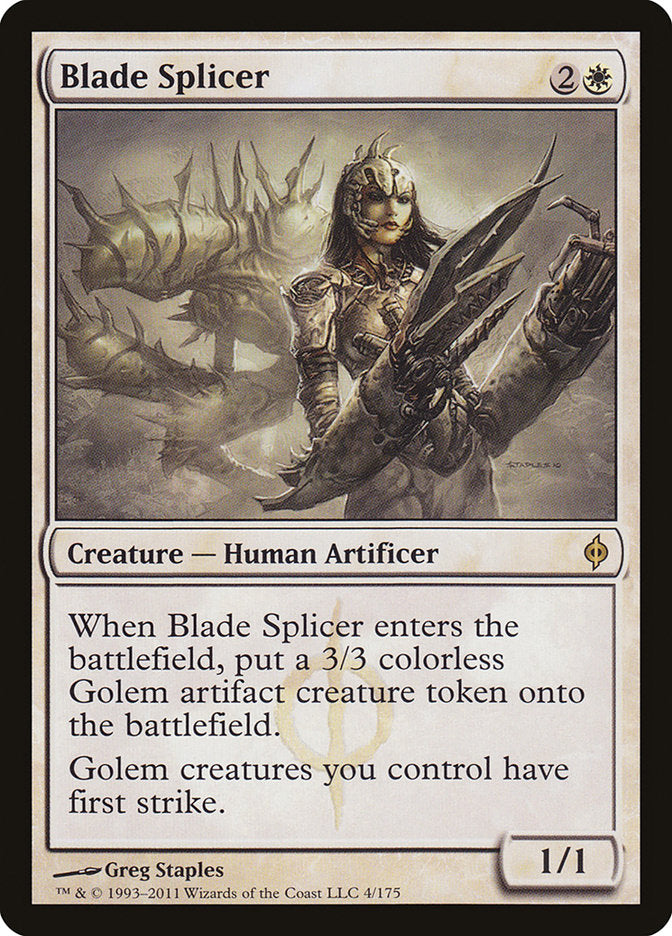 Blade Splicer [New Phyrexia] | Dragon's Lair Comics and Fantasy Houston TX