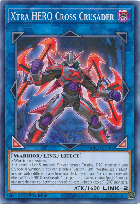 Xtra Hero Cross Crusader [MP20-EN070] Common | Dragon's Lair Comics and Fantasy Houston TX