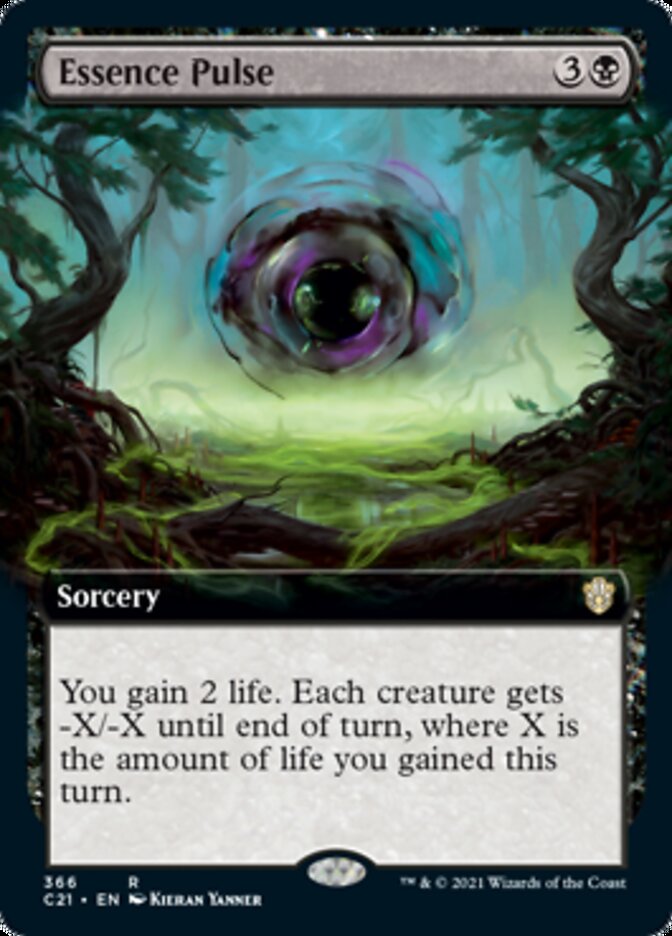 Essence Pulse (Extended Art) [Commander 2021] | Dragon's Lair Comics and Fantasy Houston TX