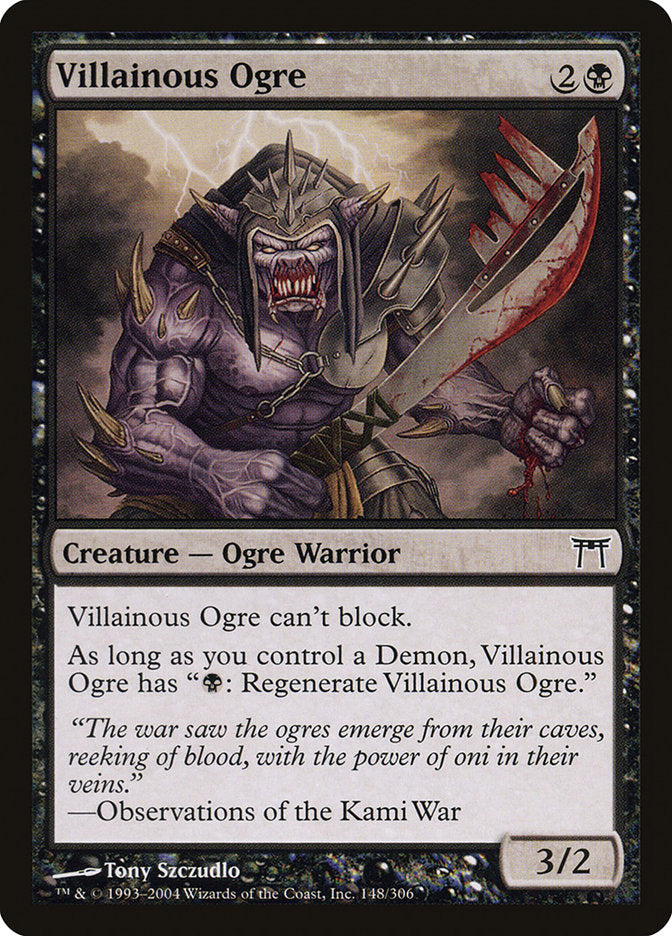Villainous Ogre [Champions of Kamigawa] | Dragon's Lair Comics and Fantasy Houston TX