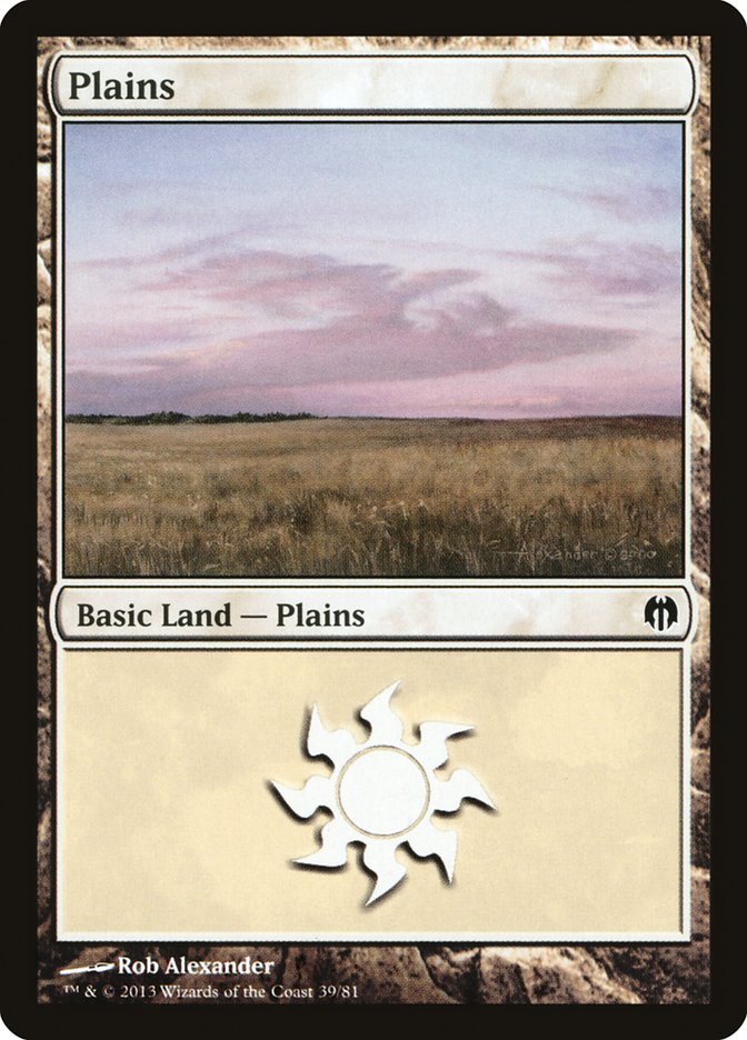 Plains (39) [Duel Decks: Heroes vs. Monsters] | Dragon's Lair Comics and Fantasy Houston TX