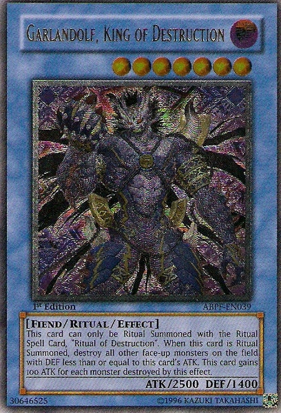 Garlandolf, King of Destruction [ABPF-EN039] Ultimate Rare | Dragon's Lair Comics and Fantasy Houston TX