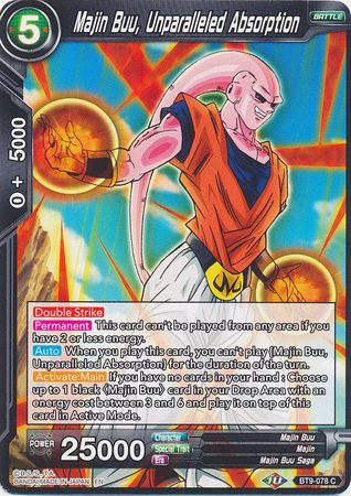 Majin Buu, Unparalleled Absorption (BT9-078) [Universal Onslaught] | Dragon's Lair Comics and Fantasy Houston TX