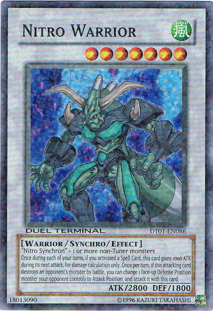 Nitro Warrior [DT01-EN086] Super Rare | Dragon's Lair Comics and Fantasy Houston TX