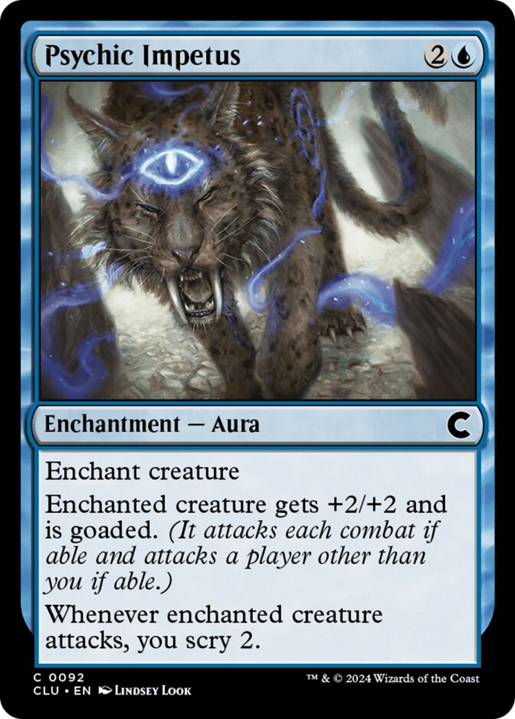 Psychic Impetus [Ravnica: Clue Edition] | Dragon's Lair Comics and Fantasy Houston TX