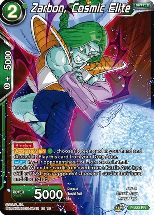 Zarbon, Cosmic Elite (P-223) [Mythic Booster] | Dragon's Lair Comics and Fantasy Houston TX