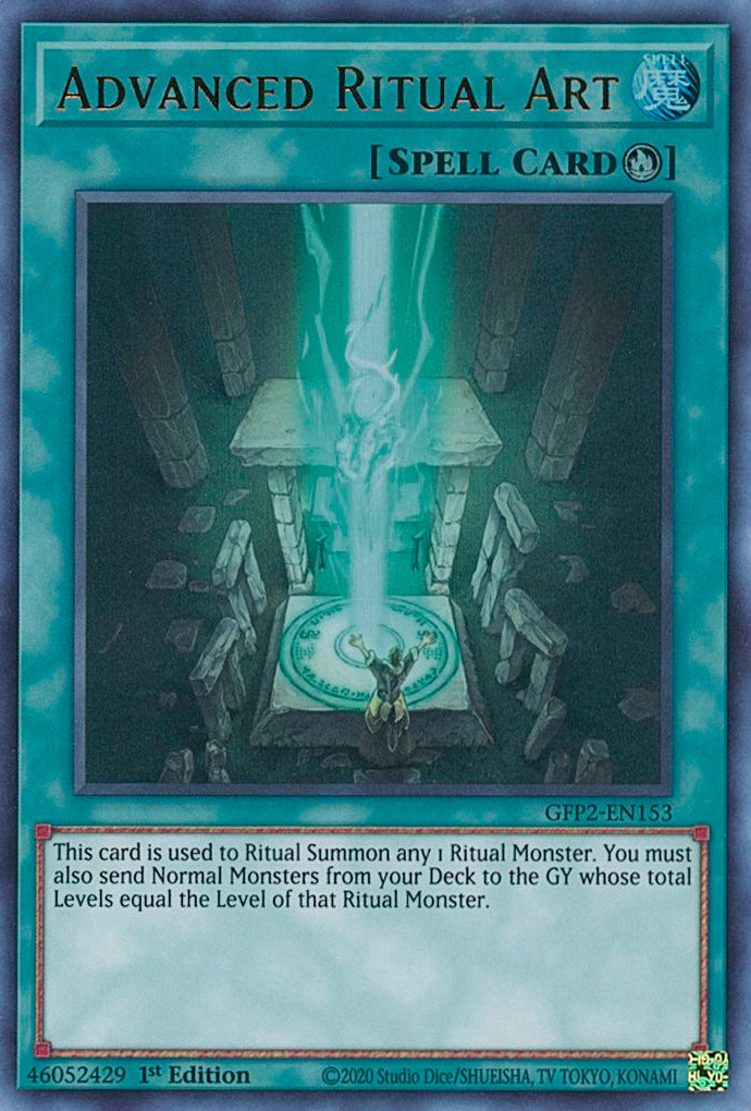 Advanced Ritual Art [GFP2-EN153] Ultra Rare | Dragon's Lair Comics and Fantasy Houston TX