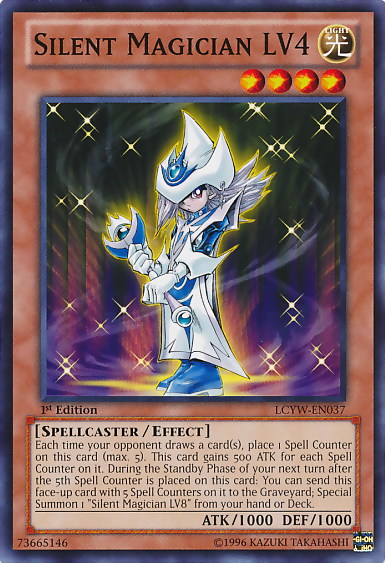 Silent Magician LV4 [LCYW-EN037] Common | Dragon's Lair Comics and Fantasy Houston TX