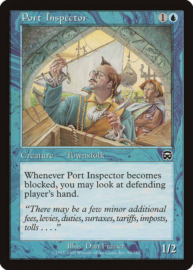Port Inspector [Mercadian Masques] | Dragon's Lair Comics and Fantasy Houston TX