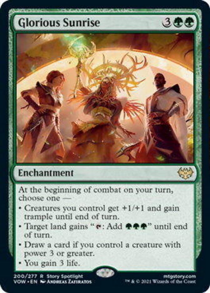 Glorious Sunrise [Innistrad: Crimson Vow] | Dragon's Lair Comics and Fantasy Houston TX