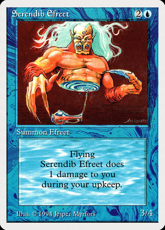 Serendib Efreet [Summer Magic / Edgar] | Dragon's Lair Comics and Fantasy Houston TX