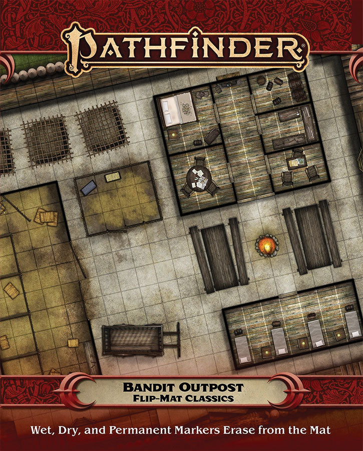 Pathfinder RPG: Flip-Mat Classics - Bandit Outpost | Dragon's Lair Comics and Fantasy Houston TX