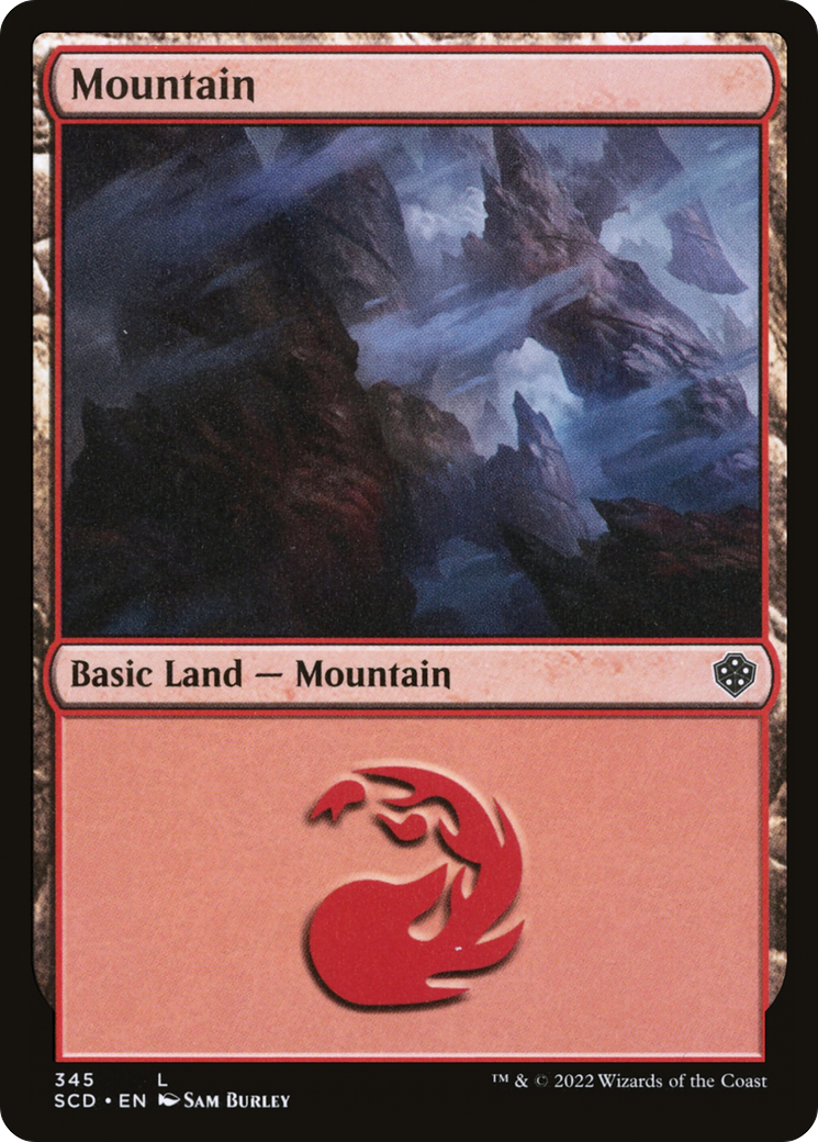 Mountain [Starter Commander Decks] | Dragon's Lair Comics and Fantasy Houston TX