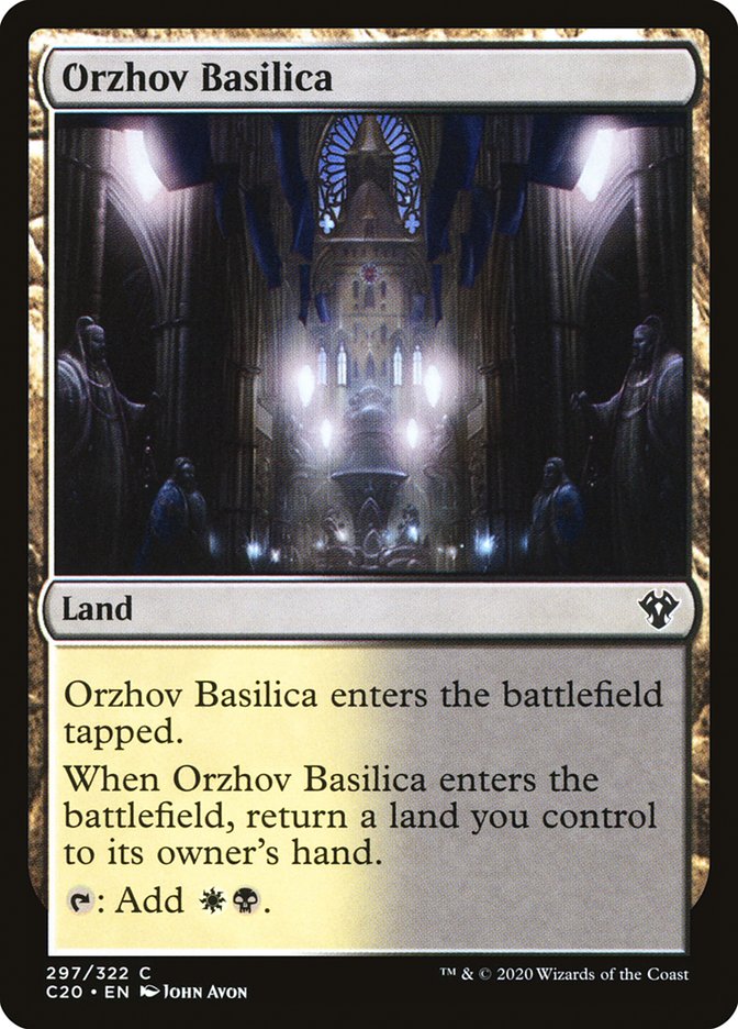 Orzhov Basilica [Commander 2020] | Dragon's Lair Comics and Fantasy Houston TX