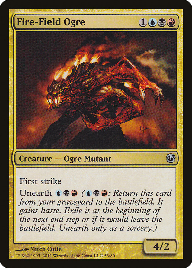 Fire-Field Ogre [Duel Decks: Ajani vs. Nicol Bolas] | Dragon's Lair Comics and Fantasy Houston TX