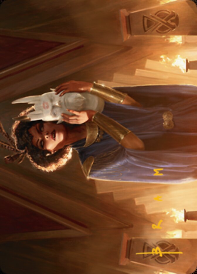 Cormela, Glamour Thief Art Card (Gold-Stamped Signature) [Streets of New Capenna Art Series] | Dragon's Lair Comics and Fantasy Houston TX