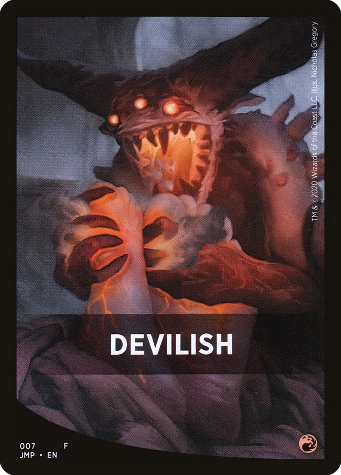 Devilish Theme Card [Jumpstart Front Cards] | Dragon's Lair Comics and Fantasy Houston TX