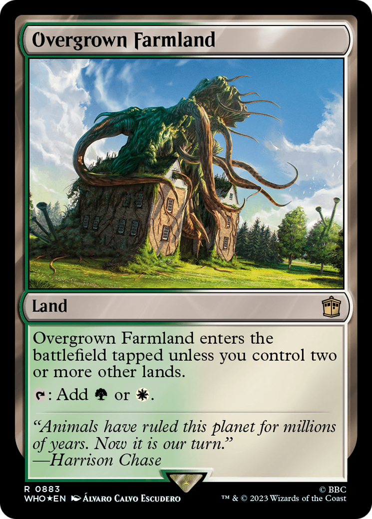 Overgrown Farmland (Surge Foil) [Doctor Who] | Dragon's Lair Comics and Fantasy Houston TX