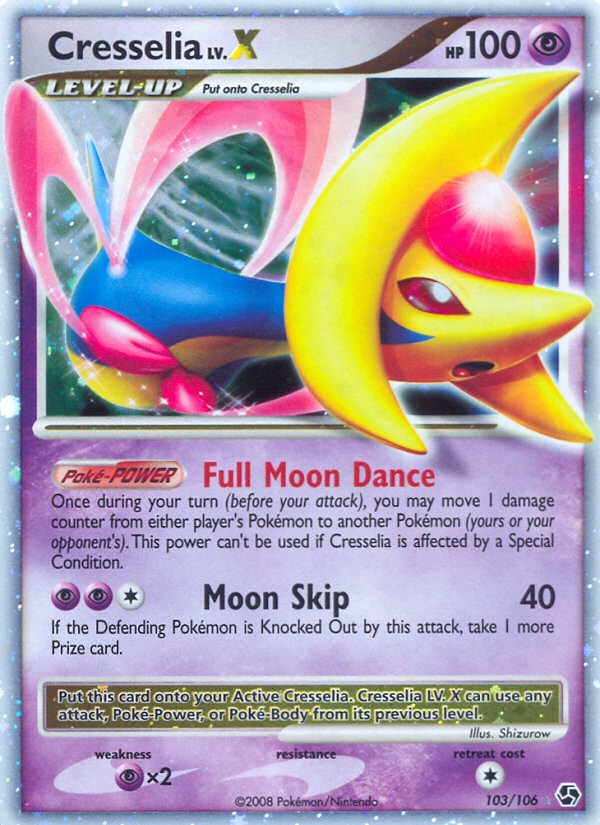 Cresselia LV.X (103/106) [Diamond & Pearl: Great Encounters] | Dragon's Lair Comics and Fantasy Houston TX
