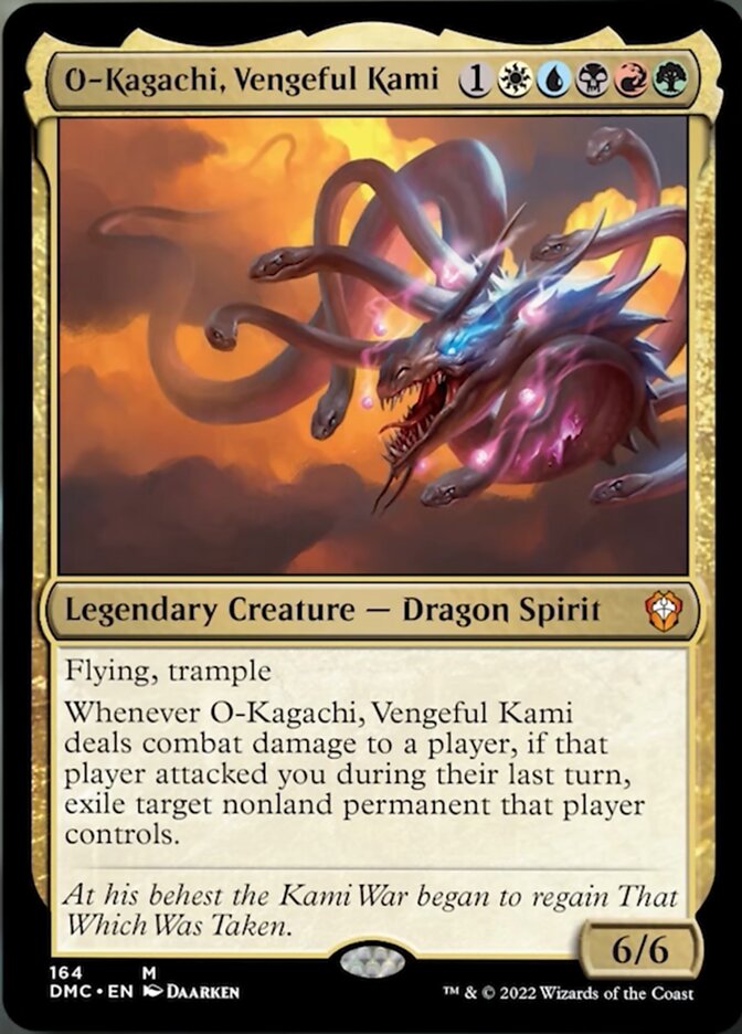O-Kagachi, Vengeful Kami [Dominaria United Commander] | Dragon's Lair Comics and Fantasy Houston TX