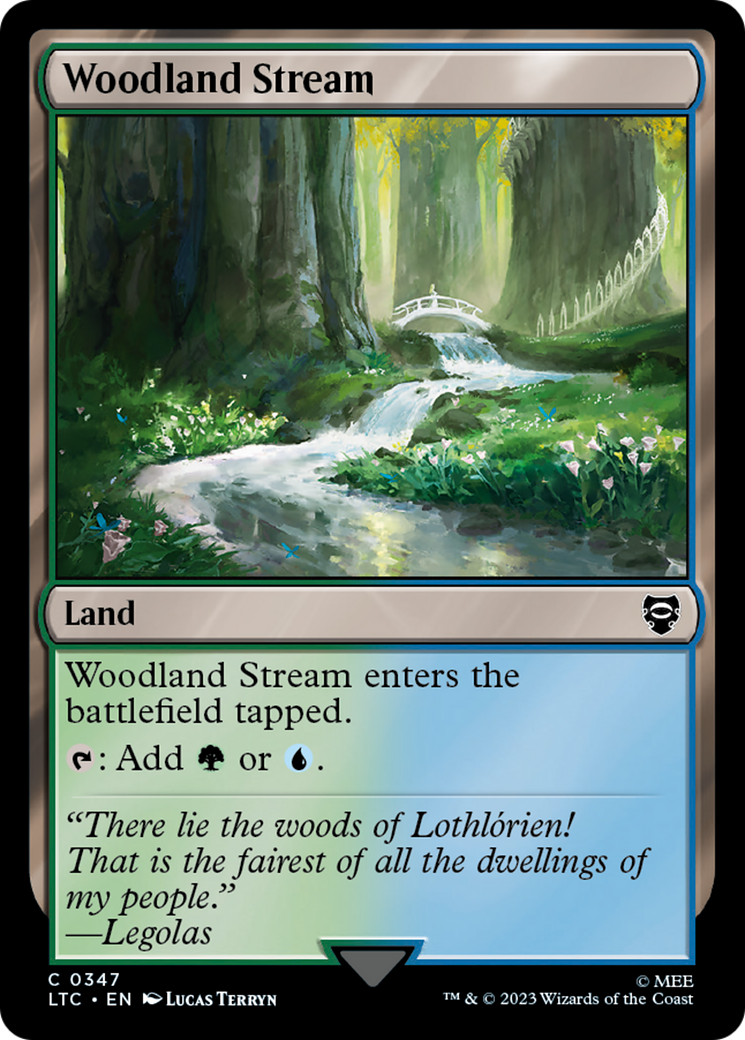Woodland Stream [The Lord of the Rings: Tales of Middle-Earth Commander] | Dragon's Lair Comics and Fantasy Houston TX