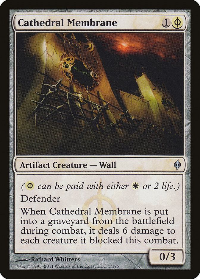 Cathedral Membrane [New Phyrexia] | Dragon's Lair Comics and Fantasy Houston TX