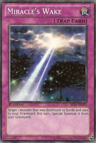 Miracle's Wake [BP01-EN107] Starfoil Rare | Dragon's Lair Comics and Fantasy Houston TX