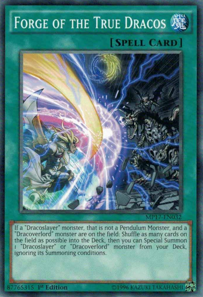 Forge of the True Dracos [MP17-EN032] Common | Dragon's Lair Comics and Fantasy Houston TX