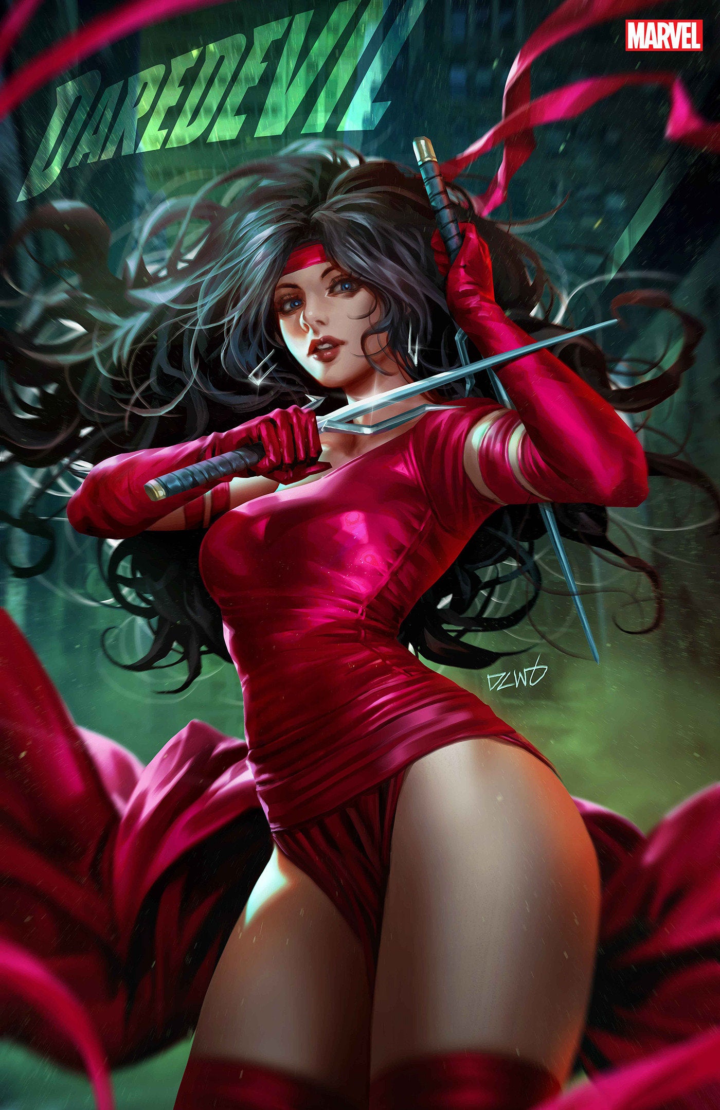 Daredevil 11 Derrick Chew Elektra Variant | Dragon's Lair Comics and Fantasy Houston TX