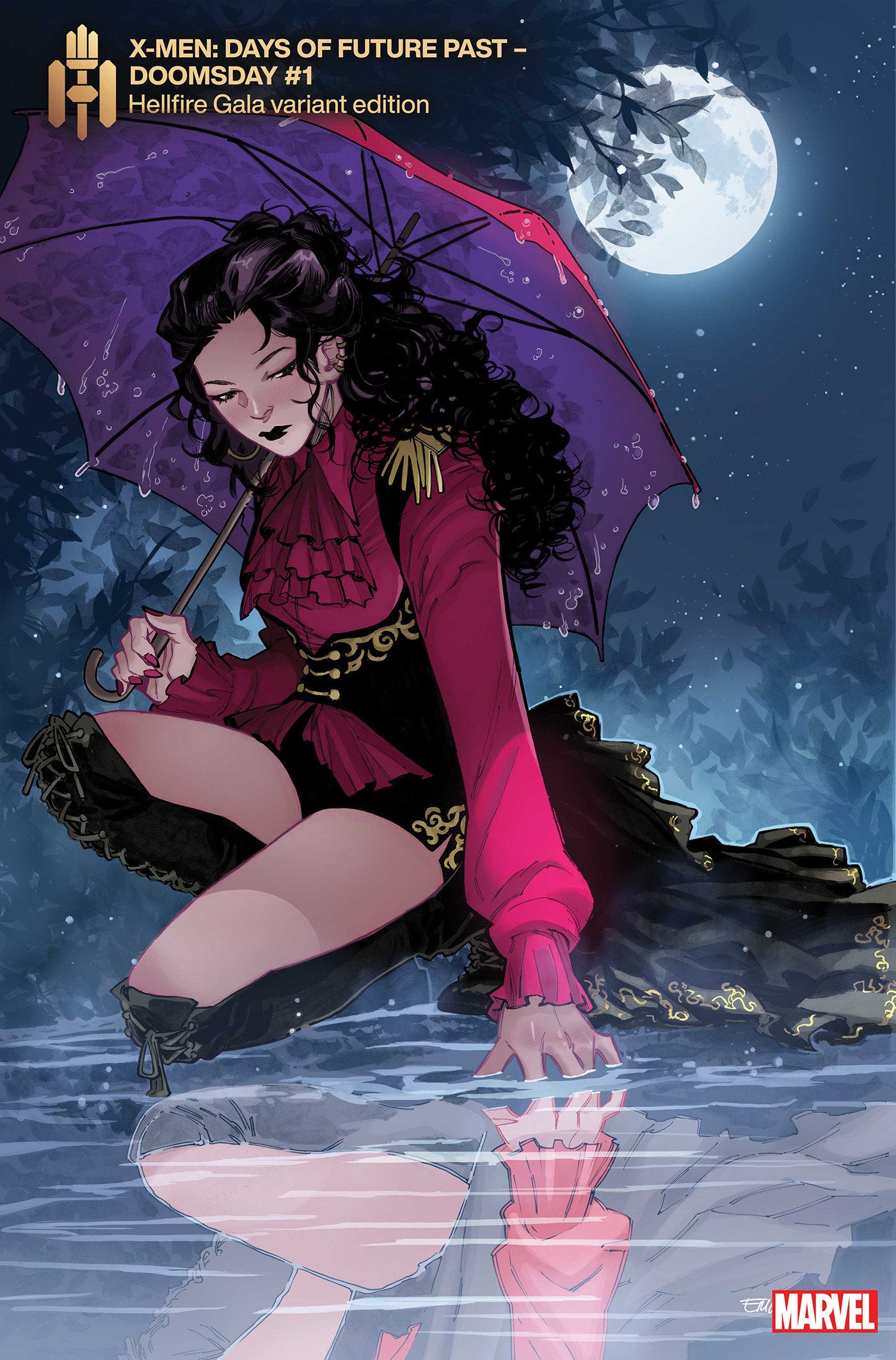 X-Men: Days Of Future Past - Doomsday 1 Erica D'Urso Hellfire Gala Variant | Dragon's Lair Comics and Fantasy Houston TX