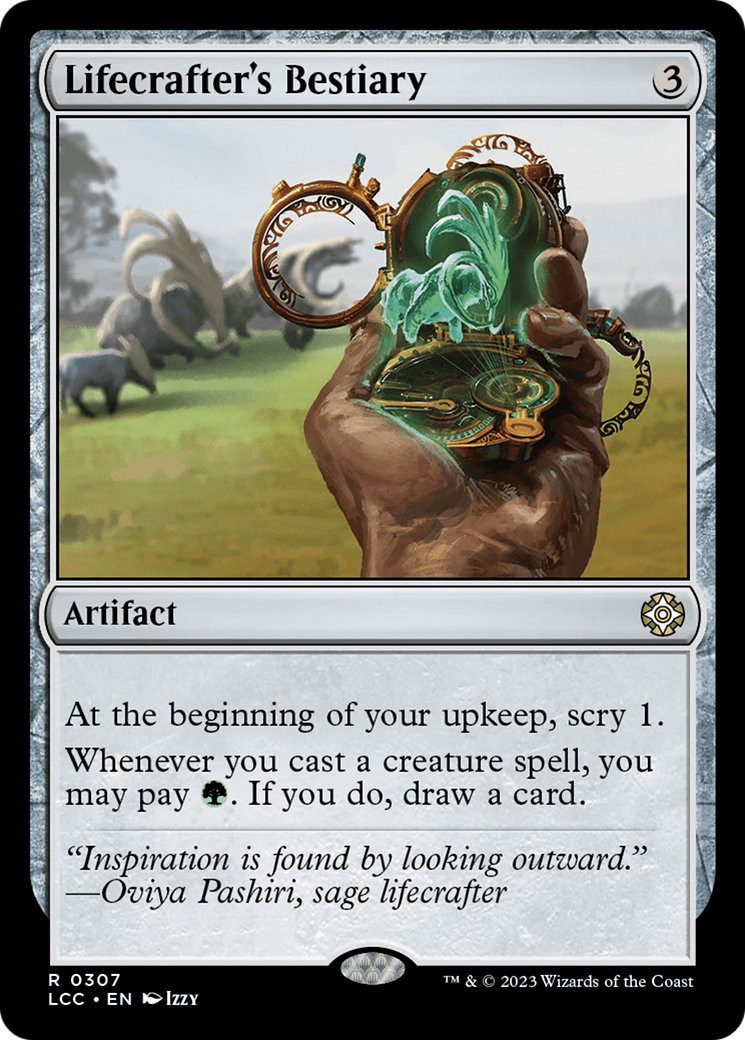 Lifecrafter's Bestiary [The Lost Caverns of Ixalan Commander] | Dragon's Lair Comics and Fantasy Houston TX
