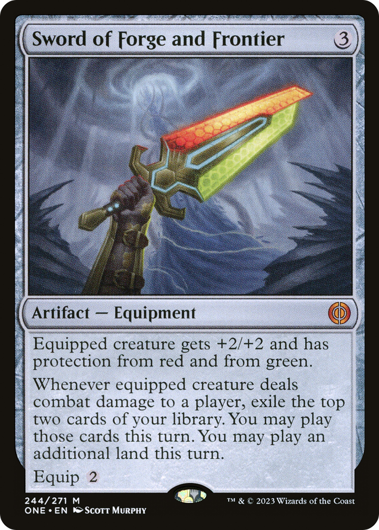 Sword of Forge and Frontier [Phyrexia: All Will Be One] | Dragon's Lair Comics and Fantasy Houston TX