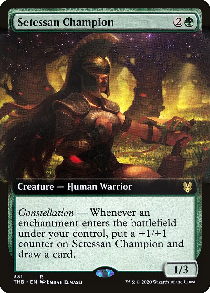 Setessan Champion (Extended Art) [Theros Beyond Death] | Dragon's Lair Comics and Fantasy Houston TX
