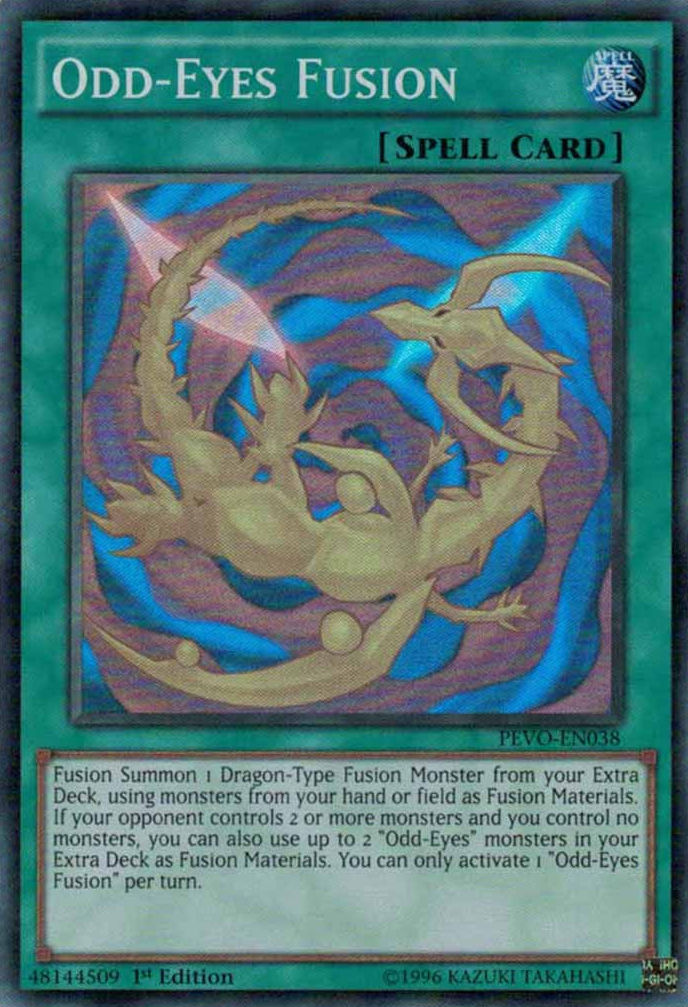 Odd-Eyes Fusion [PEVO-EN038] Super Rare | Dragon's Lair Comics and Fantasy Houston TX