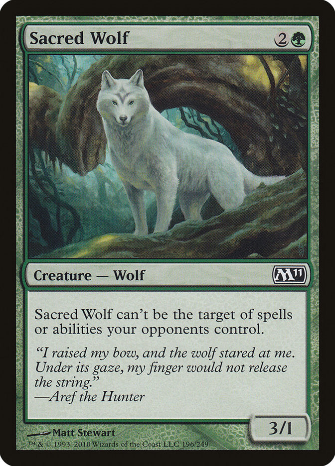 Sacred Wolf [Magic 2011] | Dragon's Lair Comics and Fantasy Houston TX