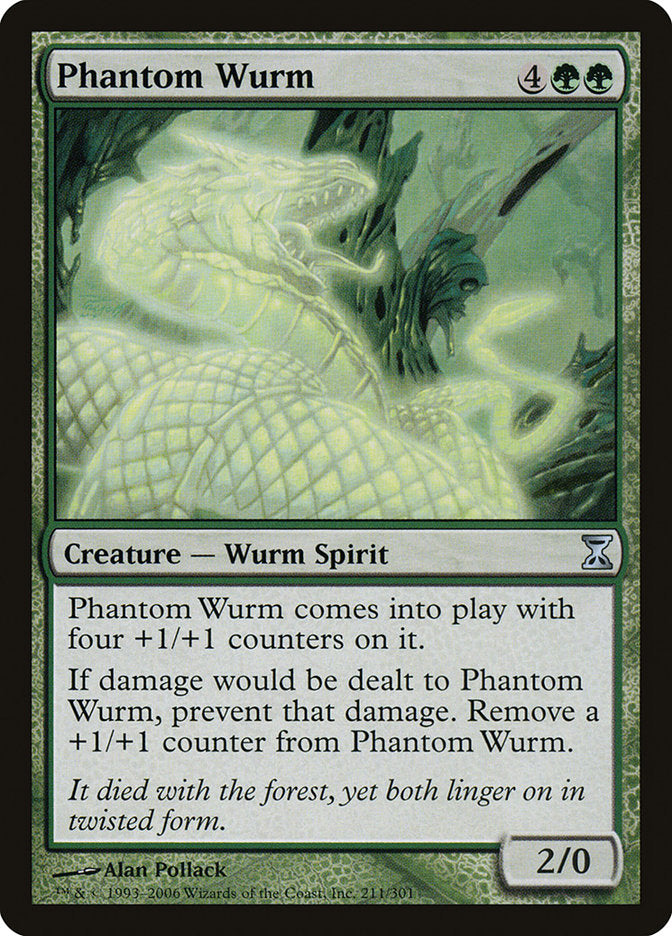 Phantom Wurm [Time Spiral] | Dragon's Lair Comics and Fantasy Houston TX