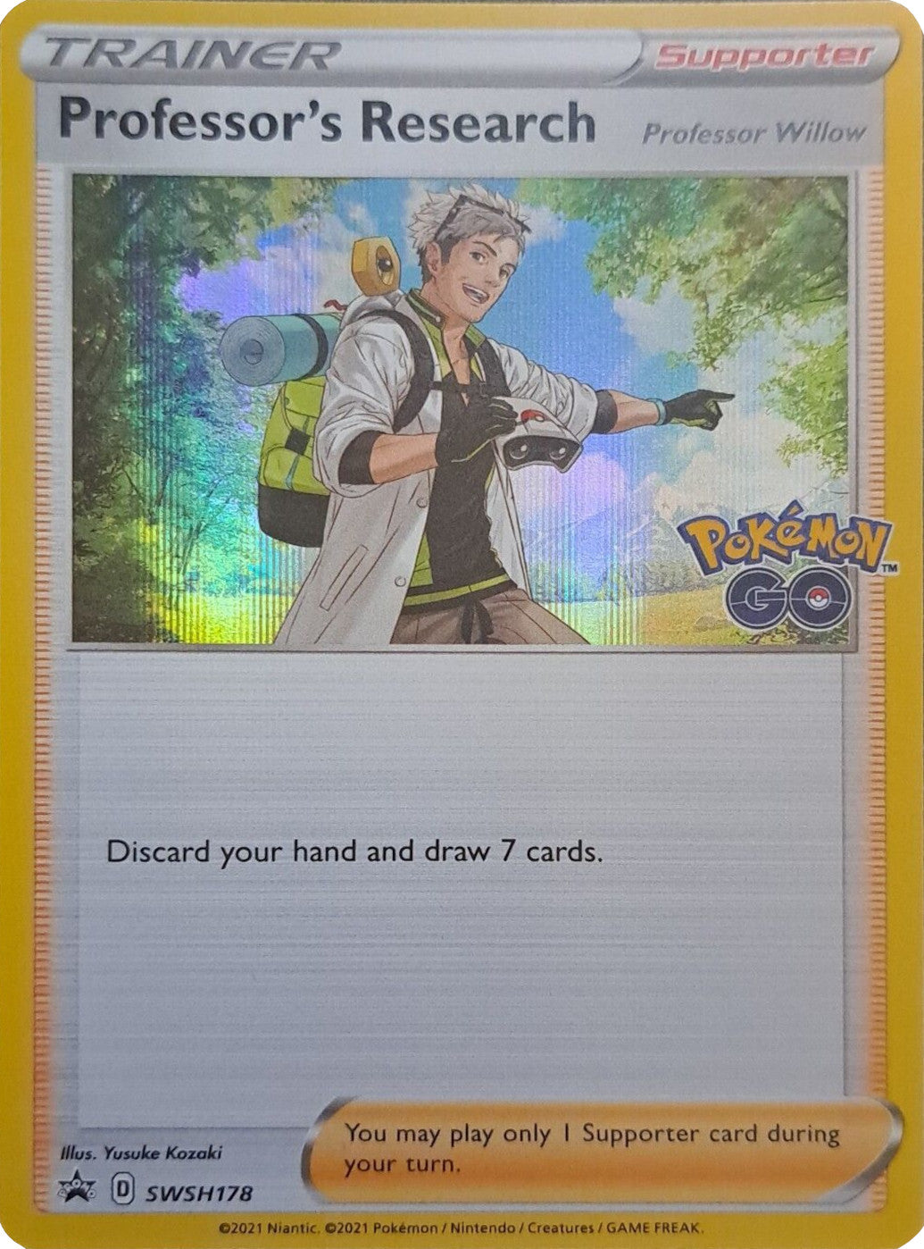 Professor's Research (SWSH178) [Sword & Shield: Black Star Promos] | Odin's Place