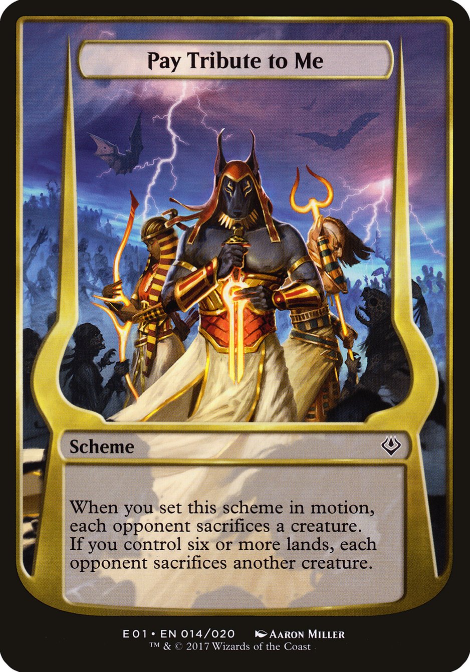 Pay Tribute to Me (Schemes) [Archenemy: Nicol Bolas Schemes] | Dragon's Lair Comics and Fantasy Houston TX