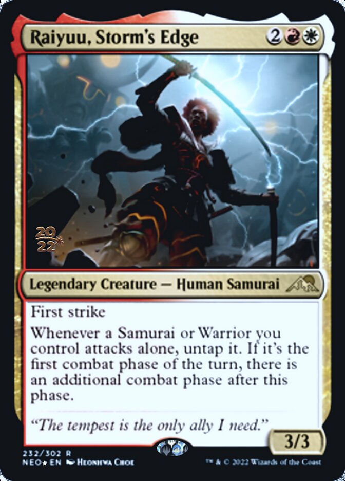 Raiyuu, Storm's Edge [Kamigawa: Neon Dynasty Prerelease Promos] | Dragon's Lair Comics and Fantasy Houston TX