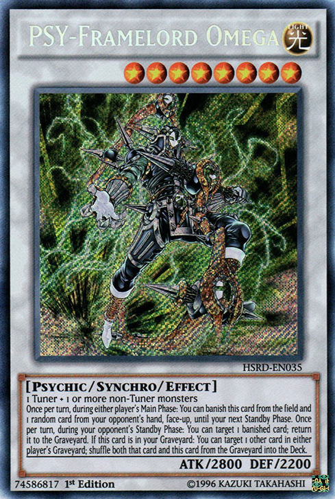 PSY-Framelord Omega [HSRD-EN035] Secret Rare | Dragon's Lair Comics and Fantasy Houston TX