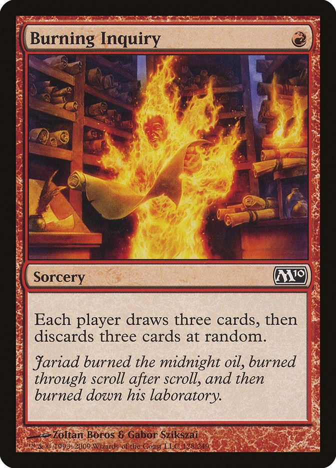 Burning Inquiry [Magic 2010] | Dragon's Lair Comics and Fantasy Houston TX
