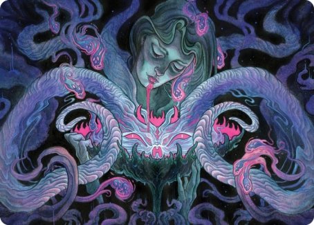 Demonic Bargain Art Card [Innistrad: Crimson Vow Art Series] | Dragon's Lair Comics and Fantasy Houston TX