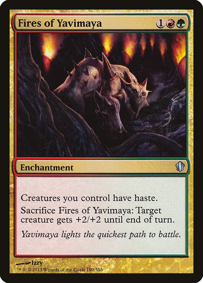 Fires of Yavimaya [Commander 2013] | Dragon's Lair Comics and Fantasy Houston TX