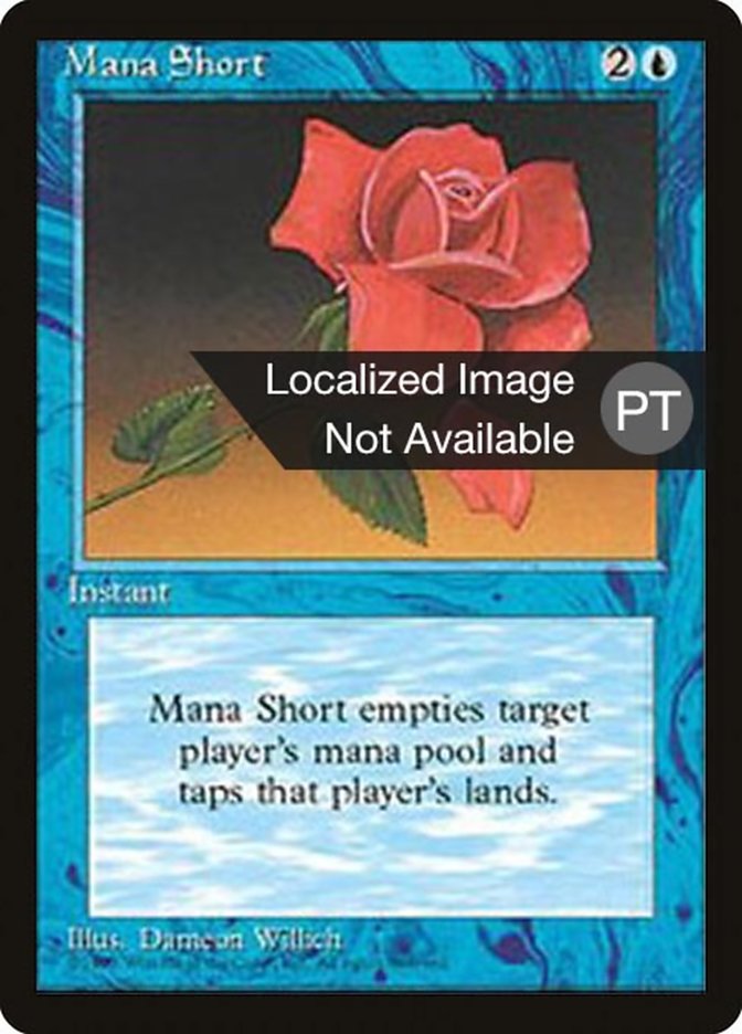 Mana Short [Fourth Edition (Foreign Black Border)] | Dragon's Lair Comics and Fantasy Houston TX