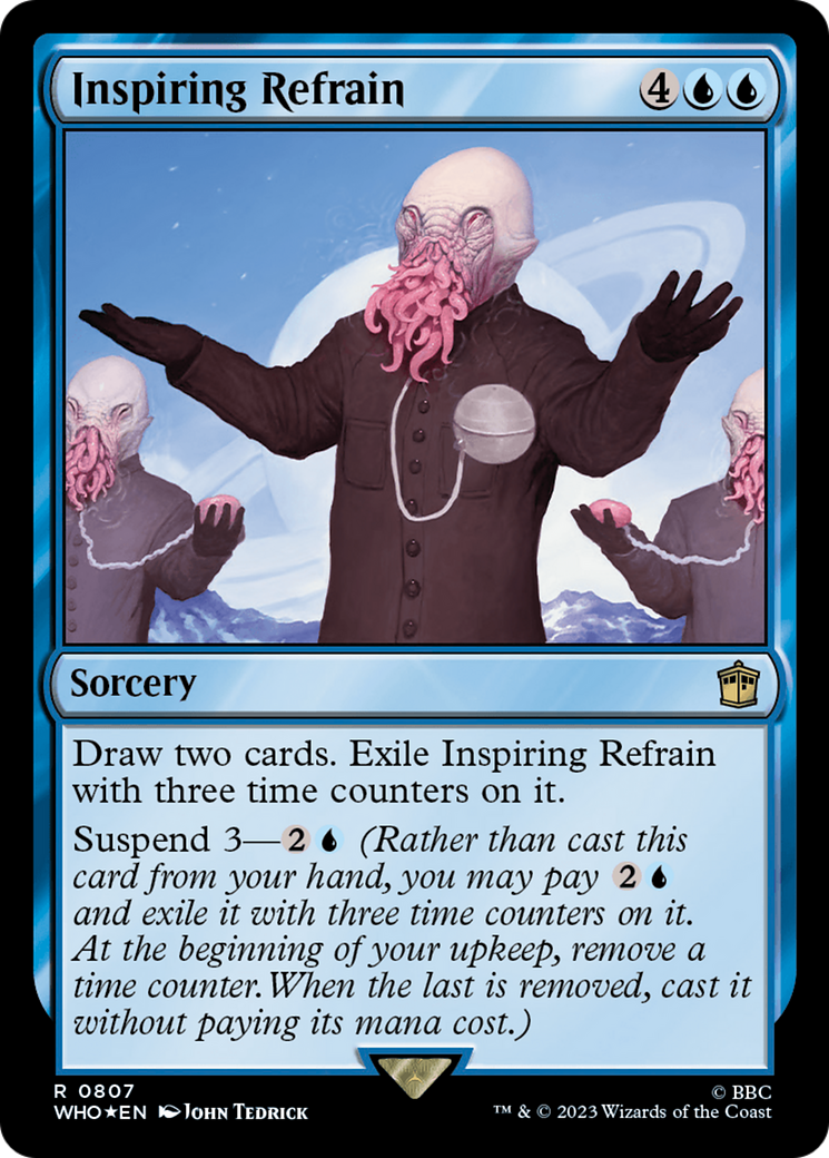 Inspiring Refrain (Surge Foil) [Doctor Who] | Dragon's Lair Comics and Fantasy Houston TX