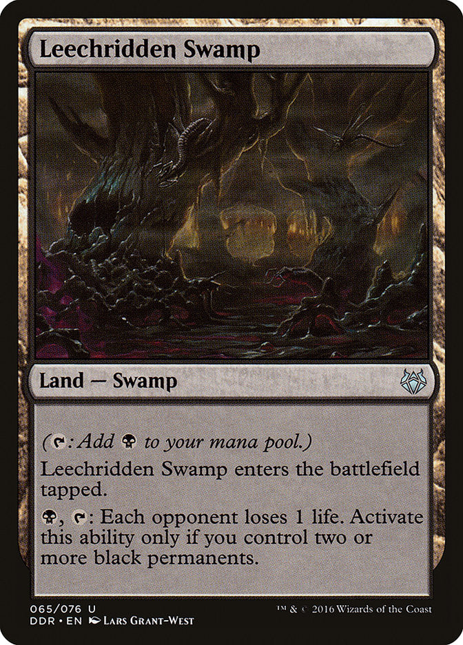 Leechridden Swamp [Duel Decks: Nissa vs. Ob Nixilis] | Dragon's Lair Comics and Fantasy Houston TX
