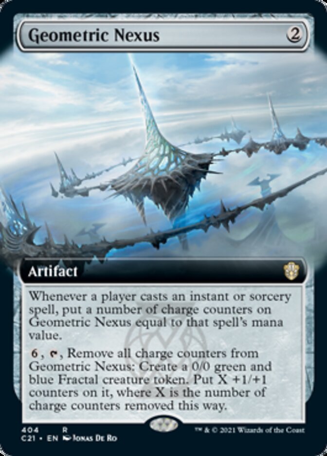 Geometric Nexus (Extended Art) [Commander 2021] | Dragon's Lair Comics and Fantasy Houston TX
