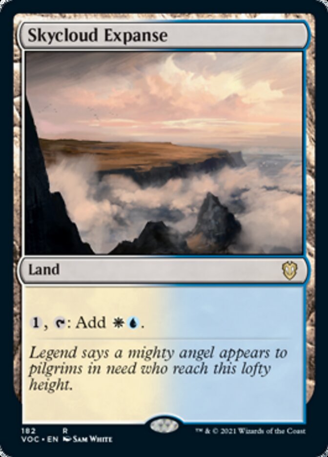 Skycloud Expanse [Innistrad: Crimson Vow Commander] | Dragon's Lair Comics and Fantasy Houston TX