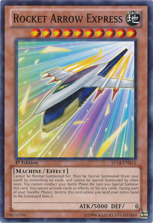 Rocket Arrow Express [SP14-EN015] Starfoil Rare | Dragon's Lair Comics and Fantasy Houston TX